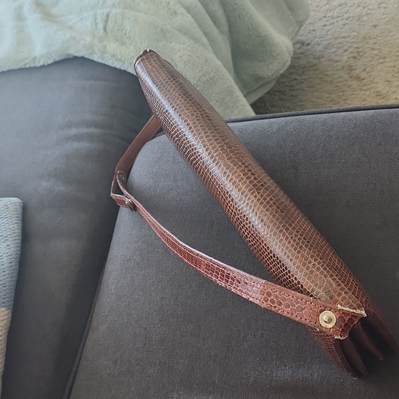 Vintage snakeskin shoulder bag - Picture 2 of 6